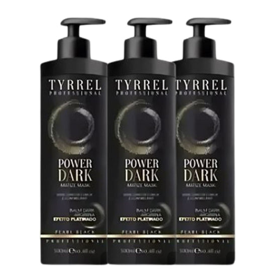 Kit Tyrrel Power Dark 3 Máscara 500 ml
