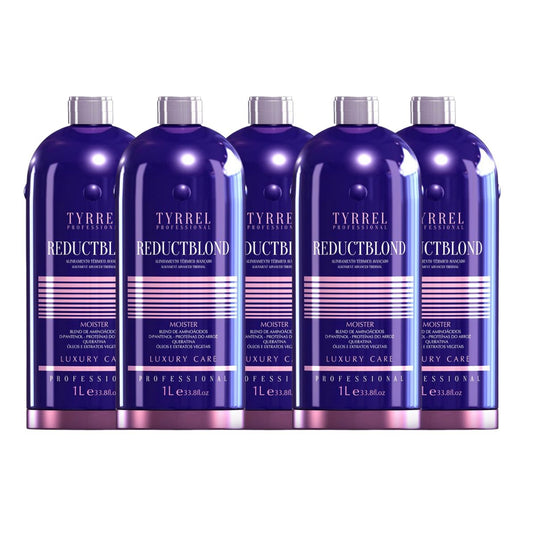 Kit Tyrrel Reductblond 5 Alinhamento Térmico 1 Litro