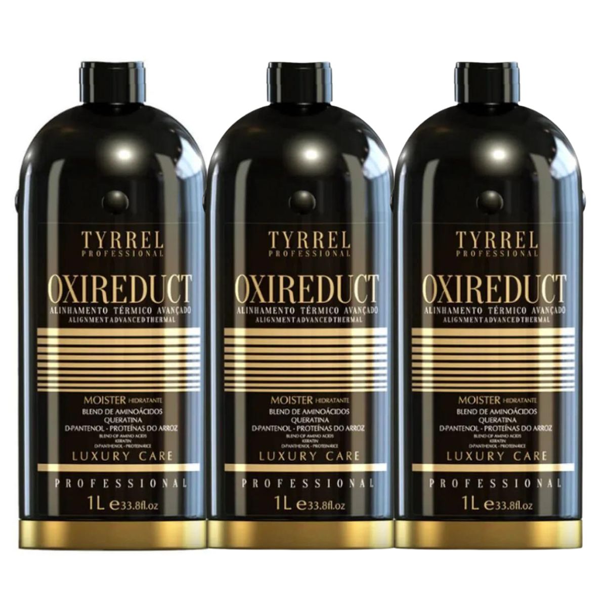 Kit Tyrrel Oxireduct 3 Escova Progressiva 1 Litro