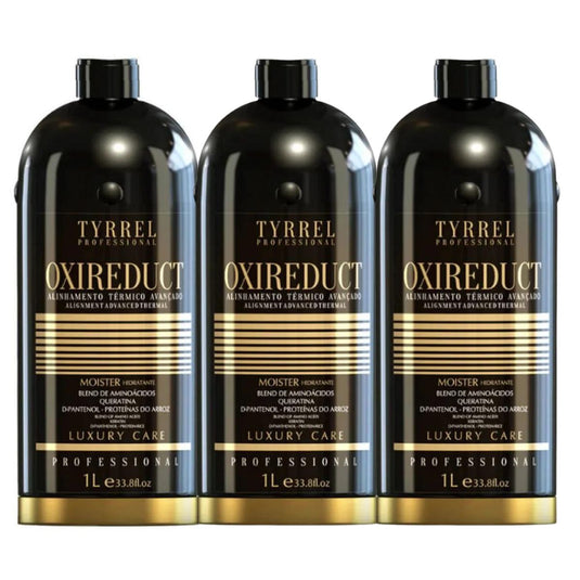 Kit Tyrrel Oxireduct 3 Escova Progressiva 1 Litro