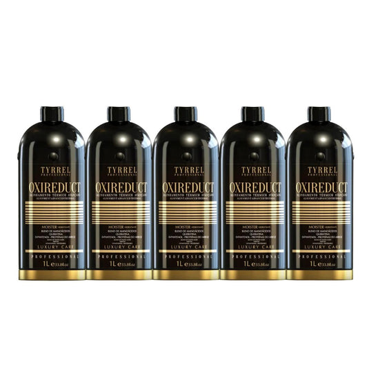 Kit Tyrrel Oxireduct 5 Escova Progressiva 1 Litro