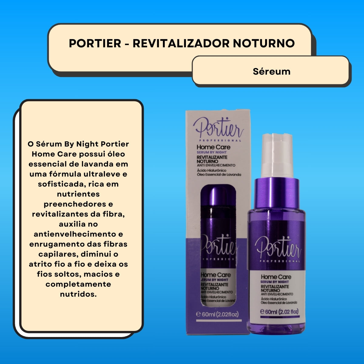 Serum Portier Revitalizante Noturno 60 ml
