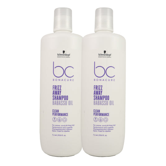 Kit Schwarzkopf Frizz Away 2 Shampoo 1 Litro