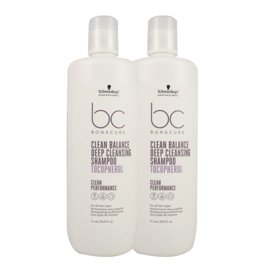 Kit Schwarzkopf Clean Balance 2 Shampoo 1 Litro