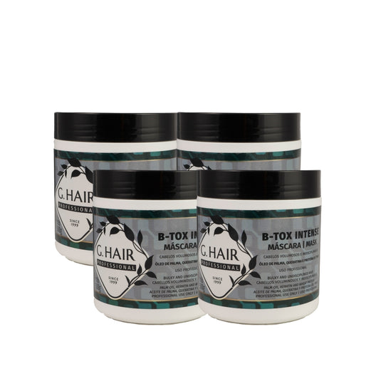 Kit G.Hair BTX Intense 4 Máscara 500g