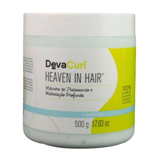 Máscara DevaCurl Heaven in Hair de Máscara de Hidratação para Cabelo Cacheado 500g