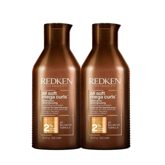 Kit Redken All Soft Mega Curls 2 Shampoo 300 ml