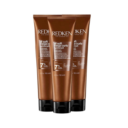 Kit Redken All Soft Mega Curls 3 Leave-in 150 ml