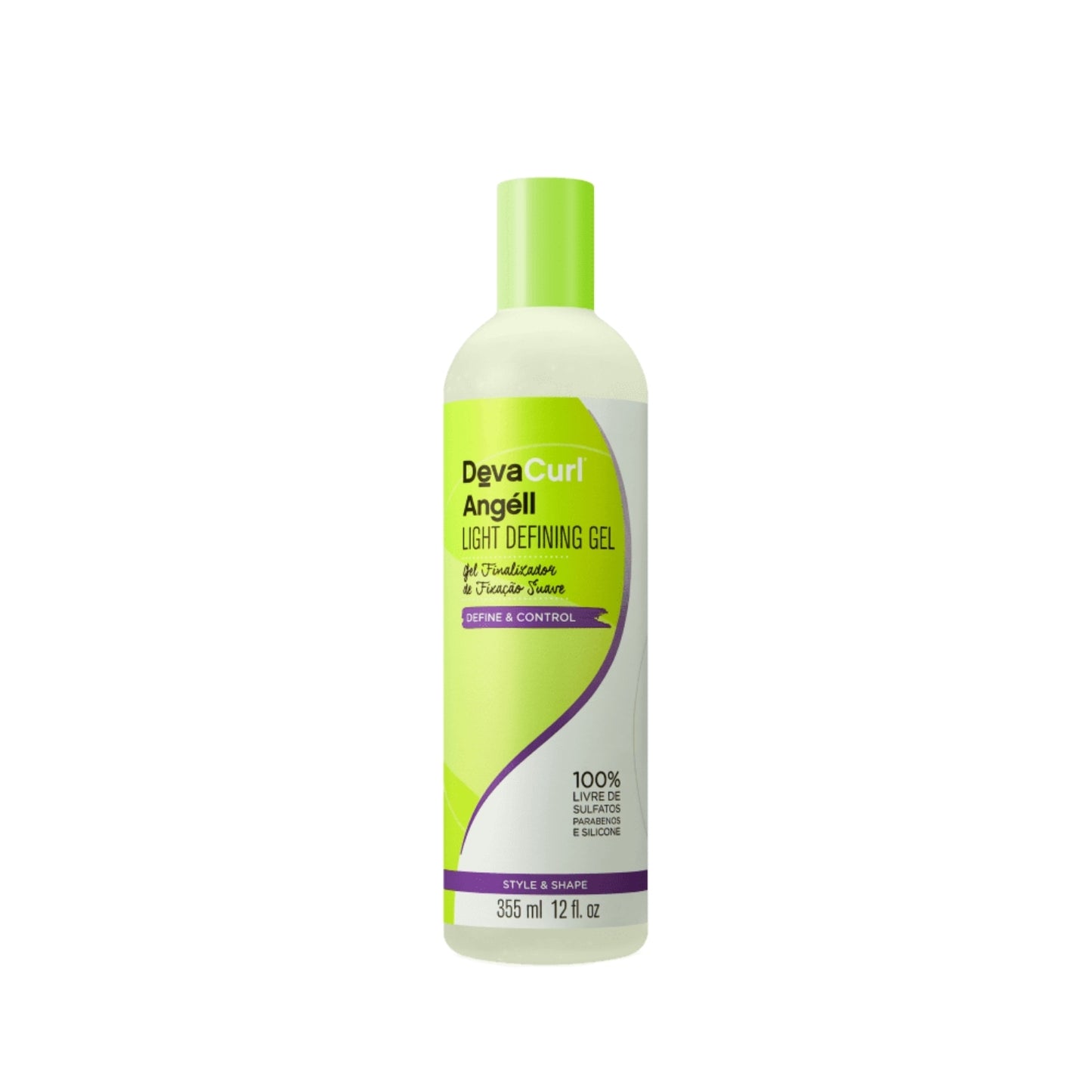 Leave-in DevaCurl Angéll Light Defining Gel Finalizador 355 ml