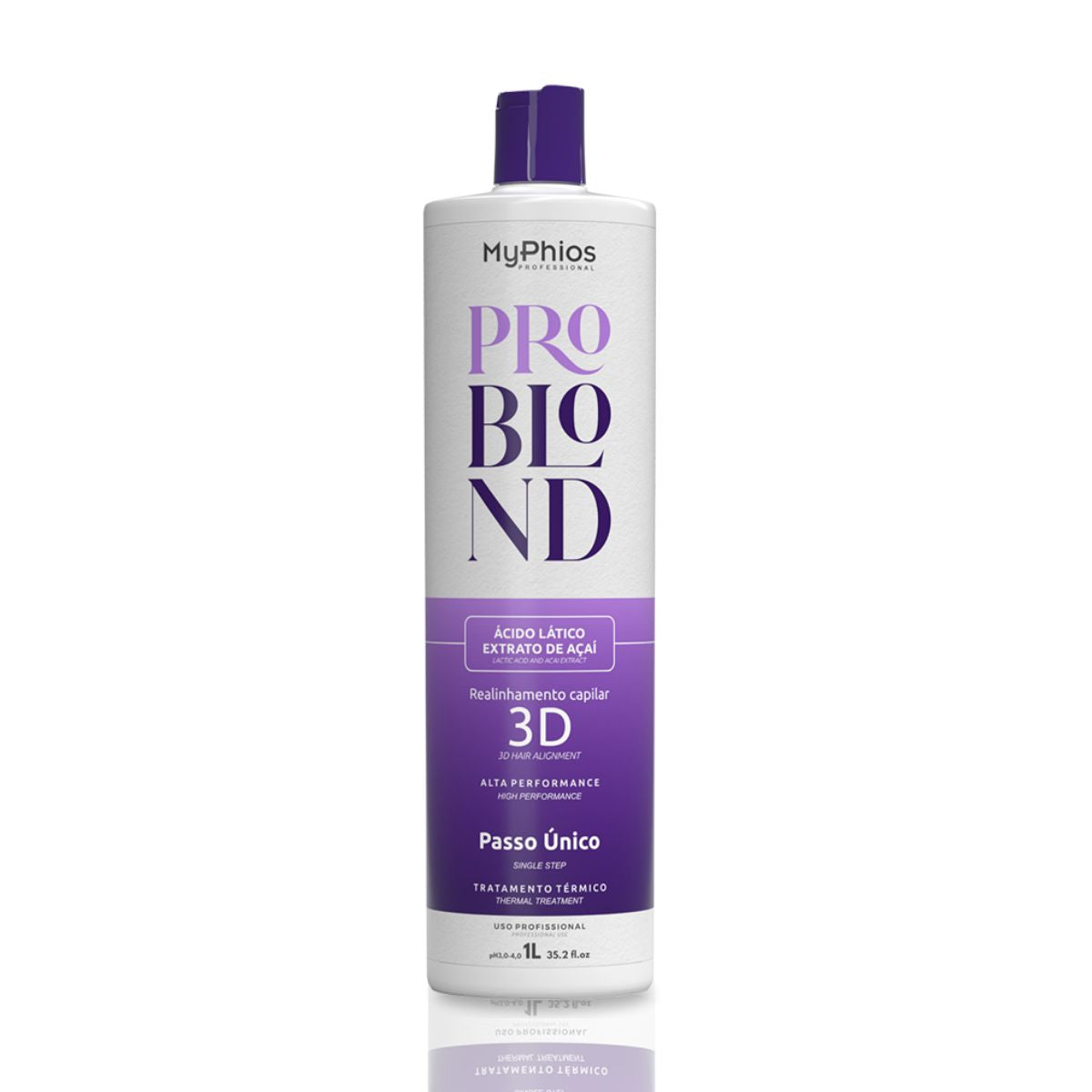 Progressiva MyPhios ProBlond Realinhamento Capilar 1 Litro