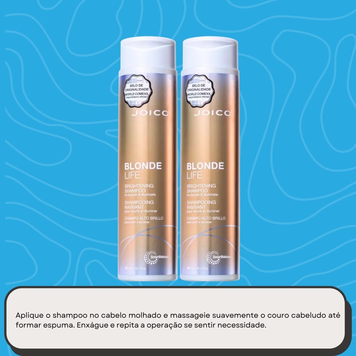 Kit Joico Blonde Life Smart Release 2 Shampoo 300 ml