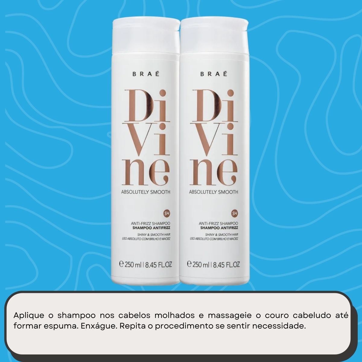Kit Braé Divine 2 Shampoo 250 ml