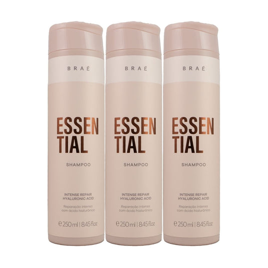 Kit Braé Essential 3 Shampoo 250 ml