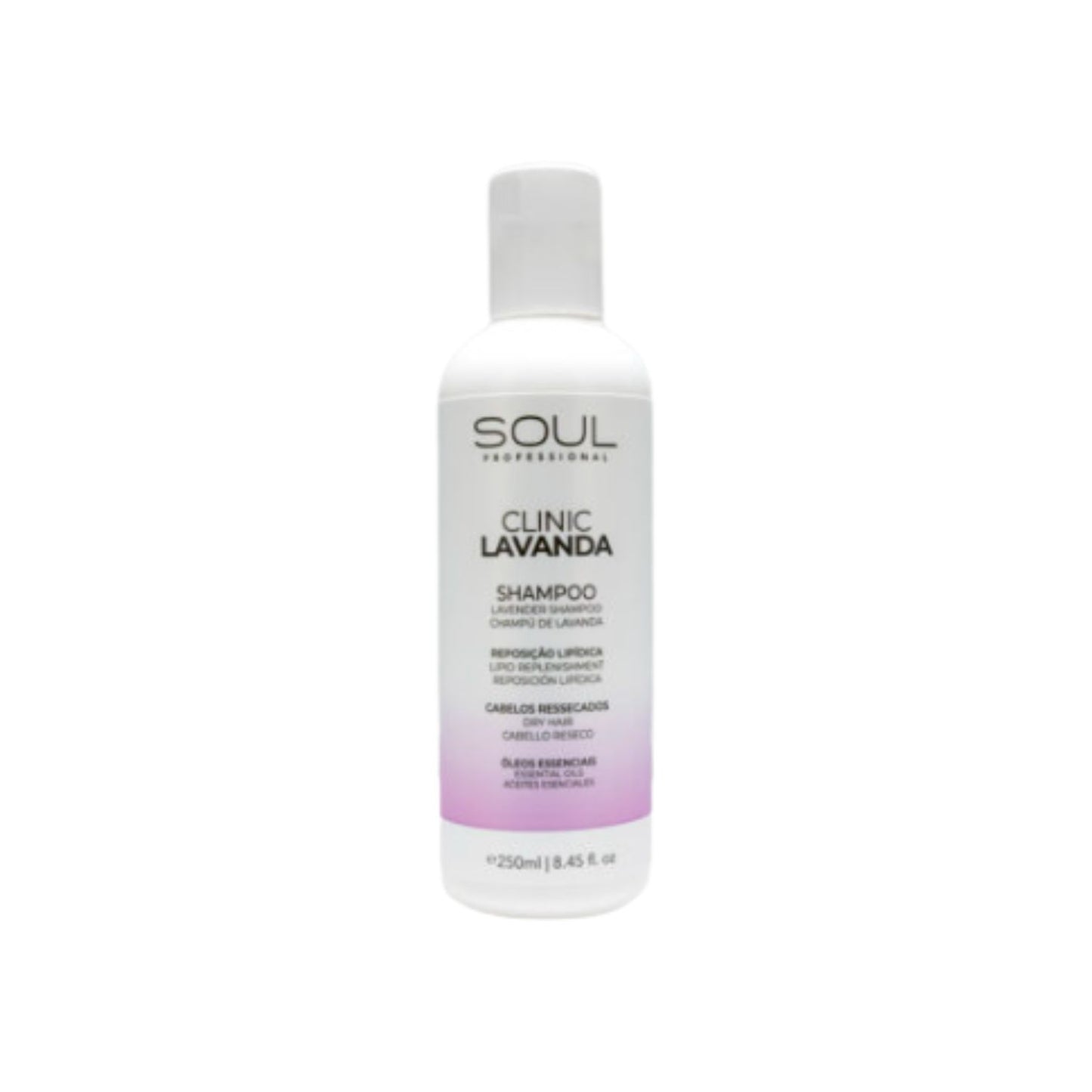 Shampoo Soul Clinic Oleos Essenciais Lavanda 240 ml