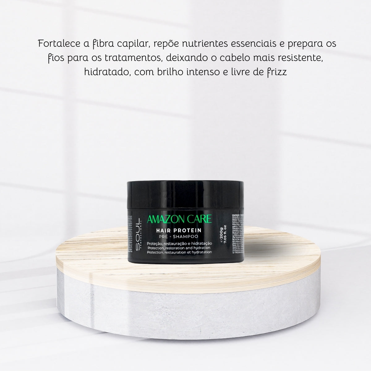 Máscara Soul Amazon Care Hair Protein Pré Shampoo 200g