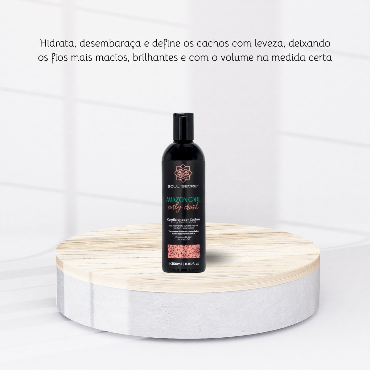Condicionador Soul Secret Amazon Care Curly Crush 350 ml