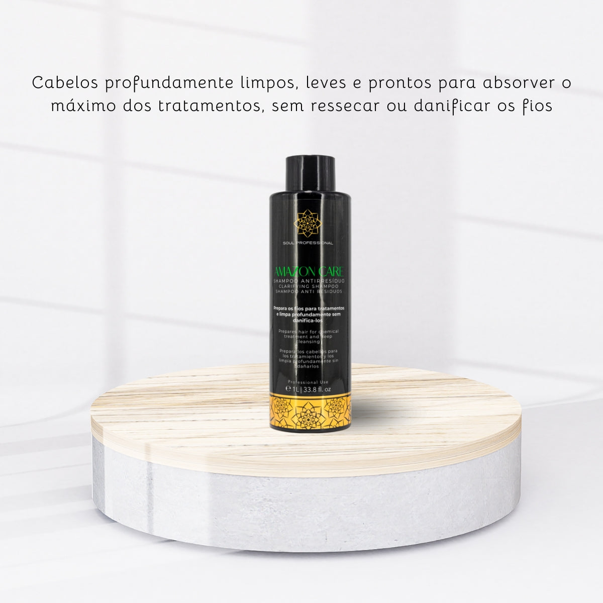 Shampoo Soul Amazon Care Clarifying Antirresíduo 1 Litro