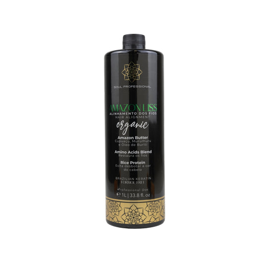 Progressiva Soul Amazon Liss Organic Alinhamento dos Fios  1 Litro