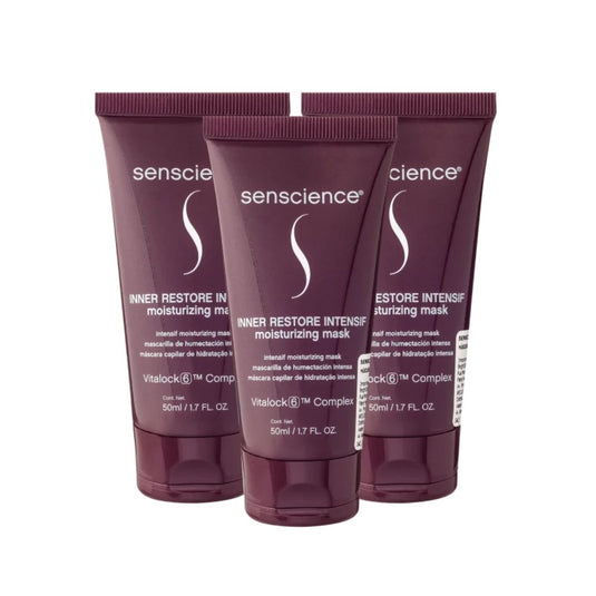 Kit Senscience Inner Restore Moisturizing 3 Mask 50 ml