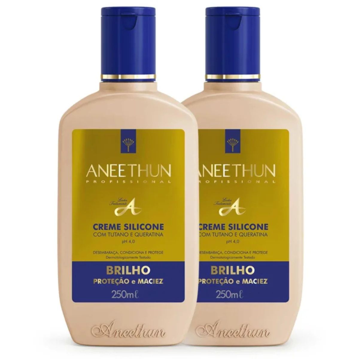 Kit Aneethun Linha A 2 Creme de Silicone 250 ml