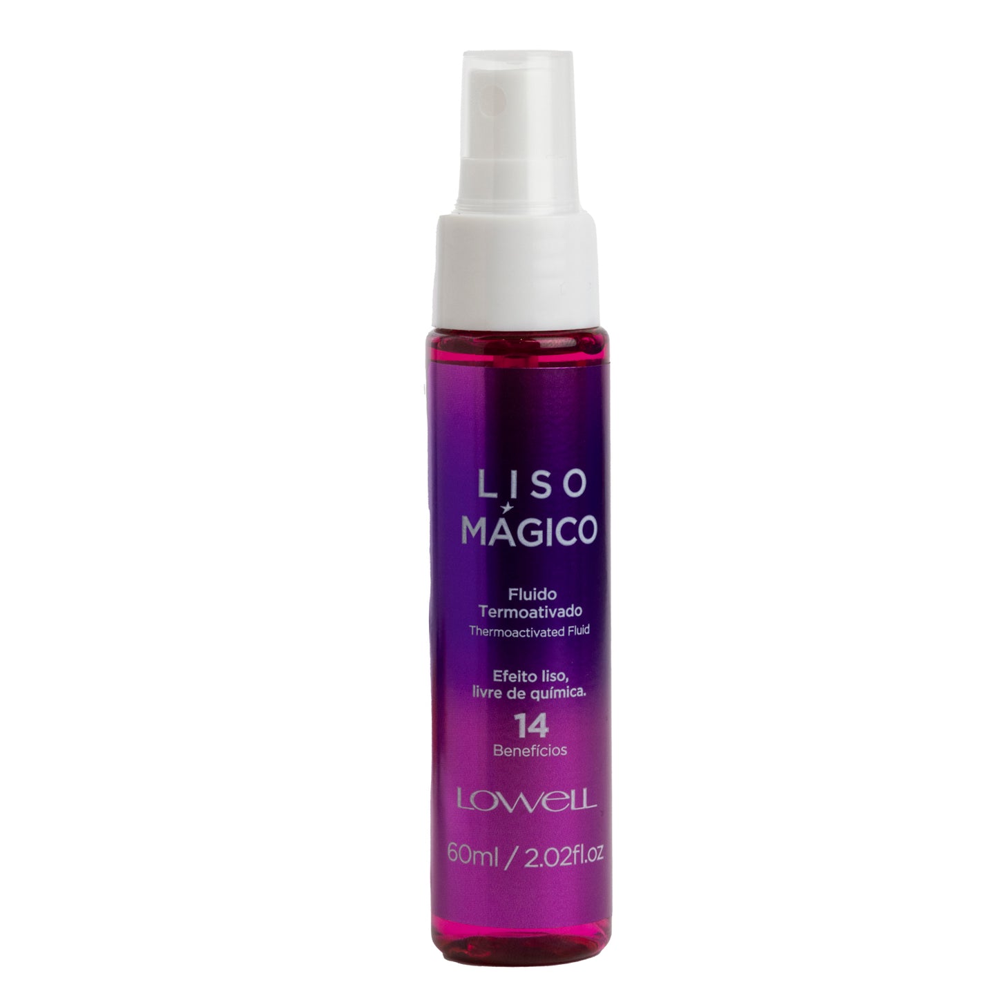 Lowell Liso Magico Efeito Fluido Termoativado 60ml