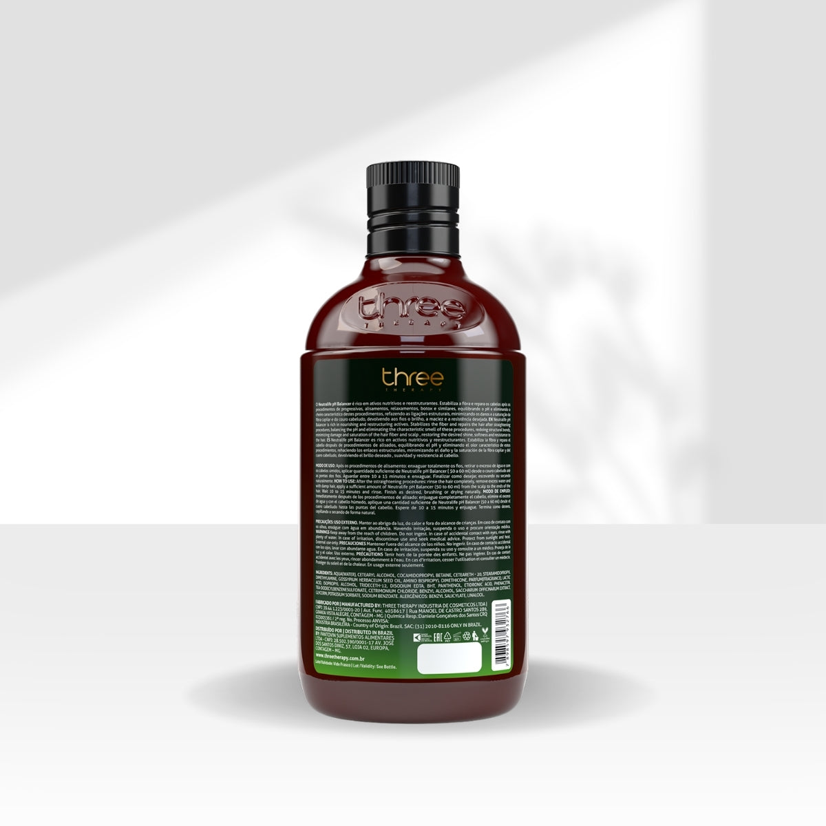 Three Therapy Pantovin Neutralife PH Balancer Pós Quimica 500 ml