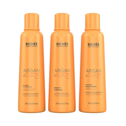 Kit Richée Argan e Ojon (3 Produtos)