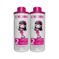 Kit Bonequinha Escandalosa Passo 2 2 Máscara Capilar 1 Litro