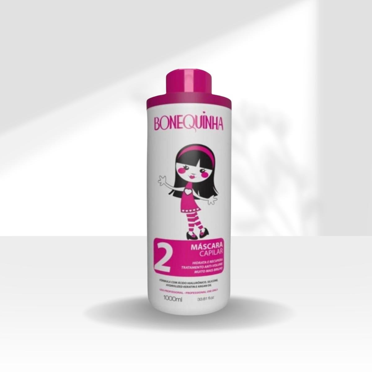 Kit Bonequinha Escandalosa Passo 2 2 Máscara Capilar 1 Litro