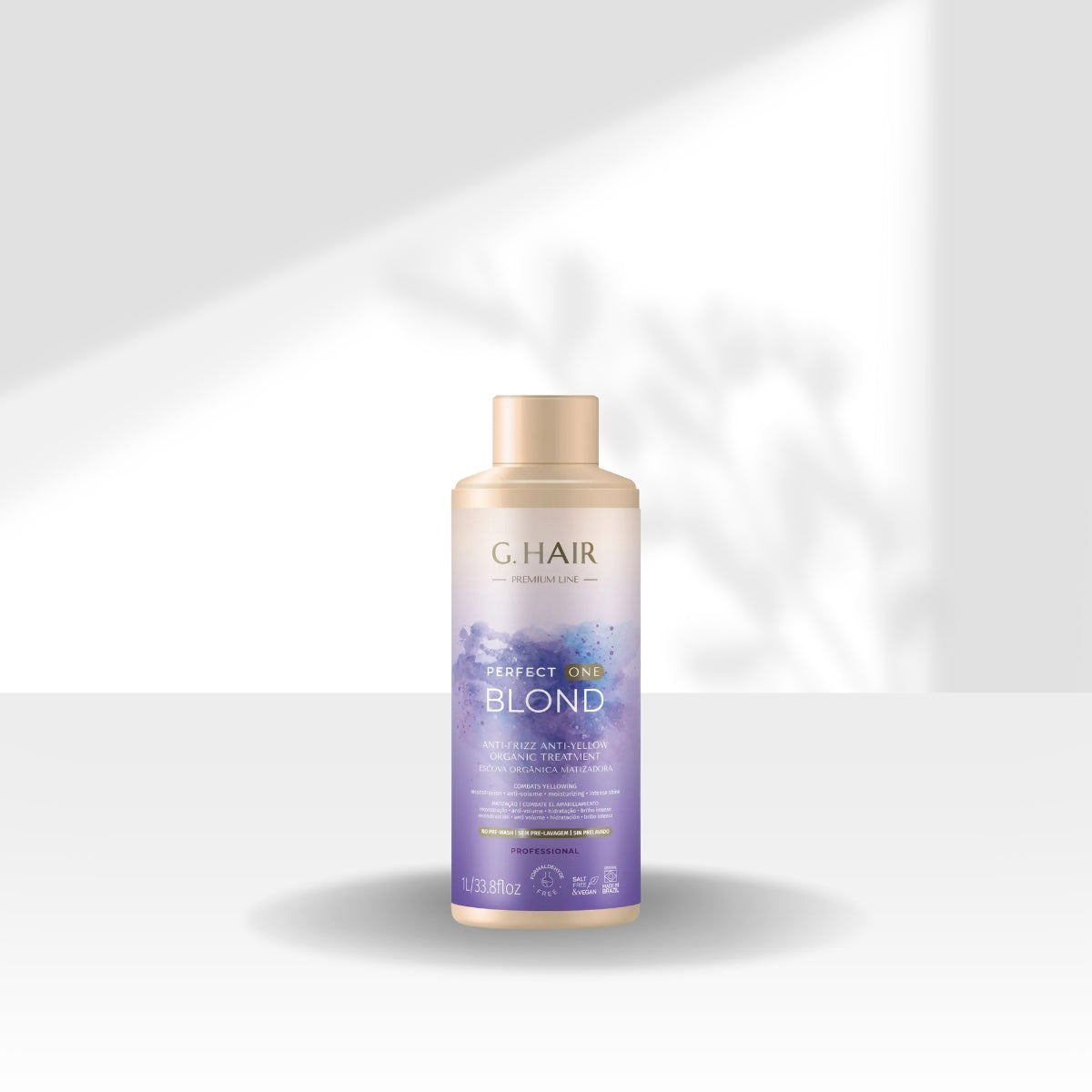 Progressiva G.Hair Premium Line Perfect One Blond Tratamento 1 Litro