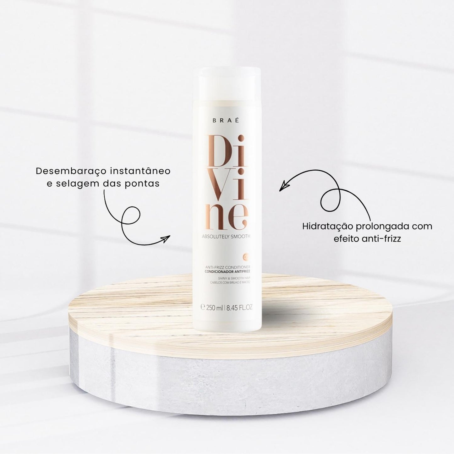 Kit Braé Divine Essential Spray Tratamento 5 Produtos