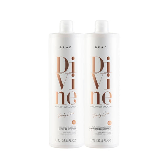 Kit Braé Divine Shampoo e Condicionador 1 Litro