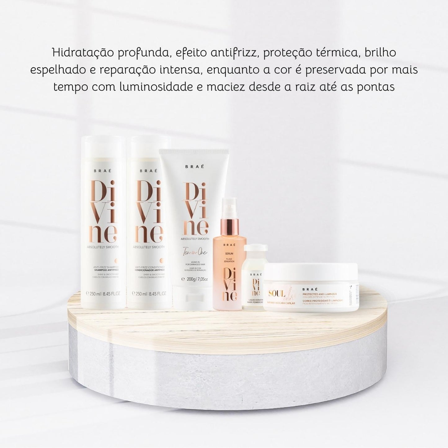 Kit Braé Divine Bond Angel Tratamento 6 Produtos