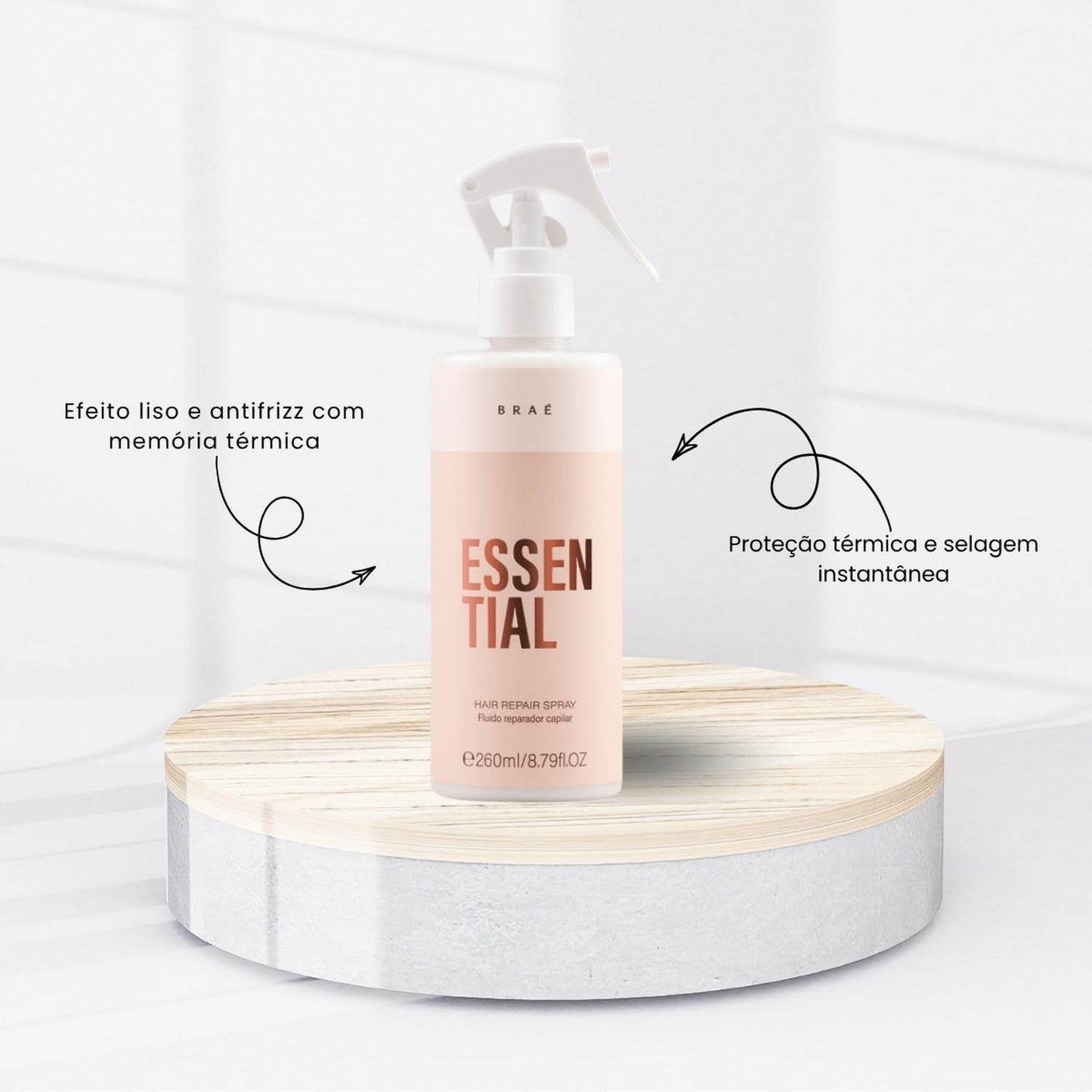 Kit Braé Essential Soul Tratamento 5 Produtos