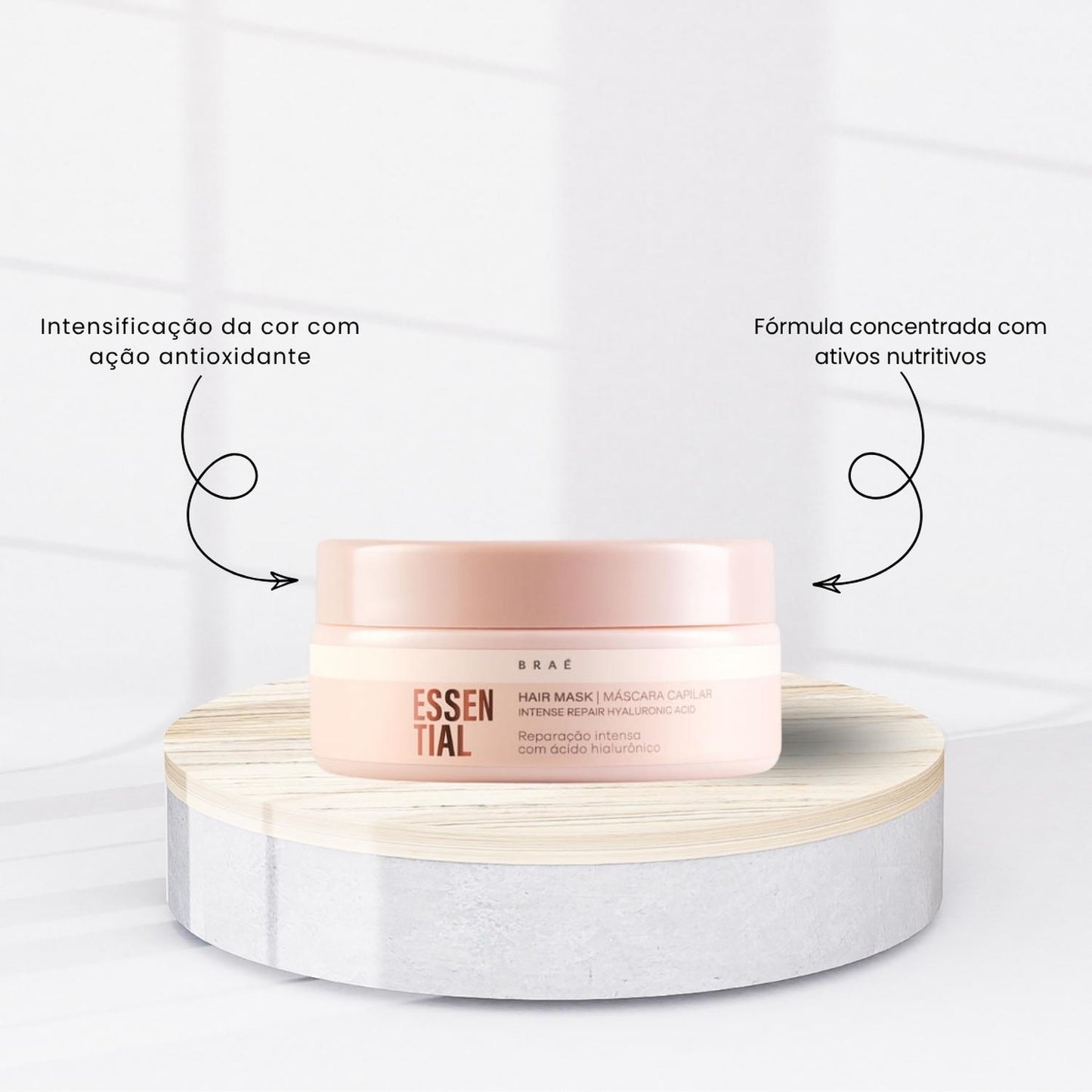 Kit Braé Essential Soul Tratamento 5 Produtos