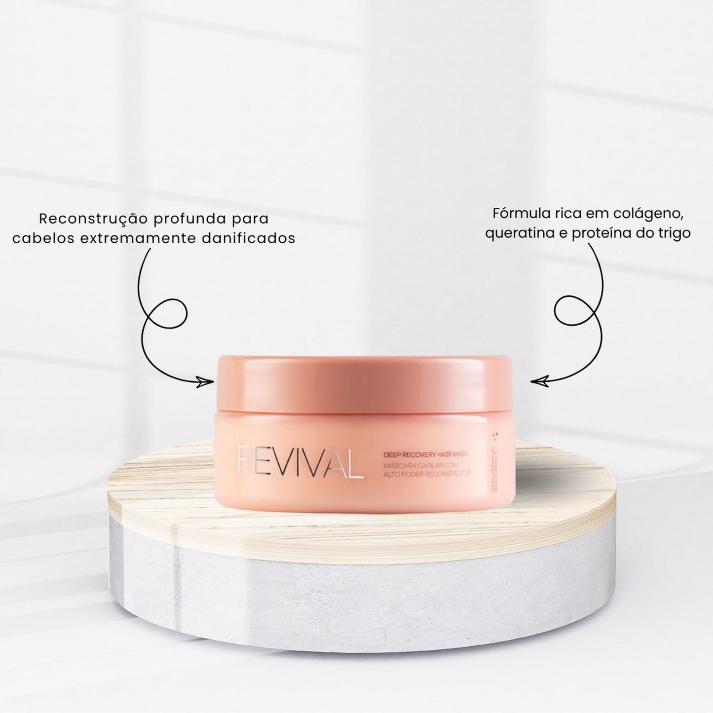 Kit Braé Máscaras Cronograma Capilar 3x200g