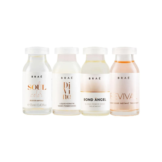 Kit Braé Power Doses Tratamento Instantâneo 4x13 ml