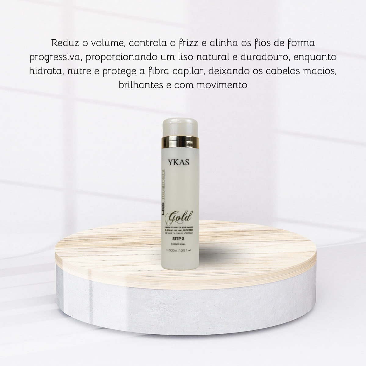 Progressiva Ykas Liss Treatment Gold Step 2 300 ml