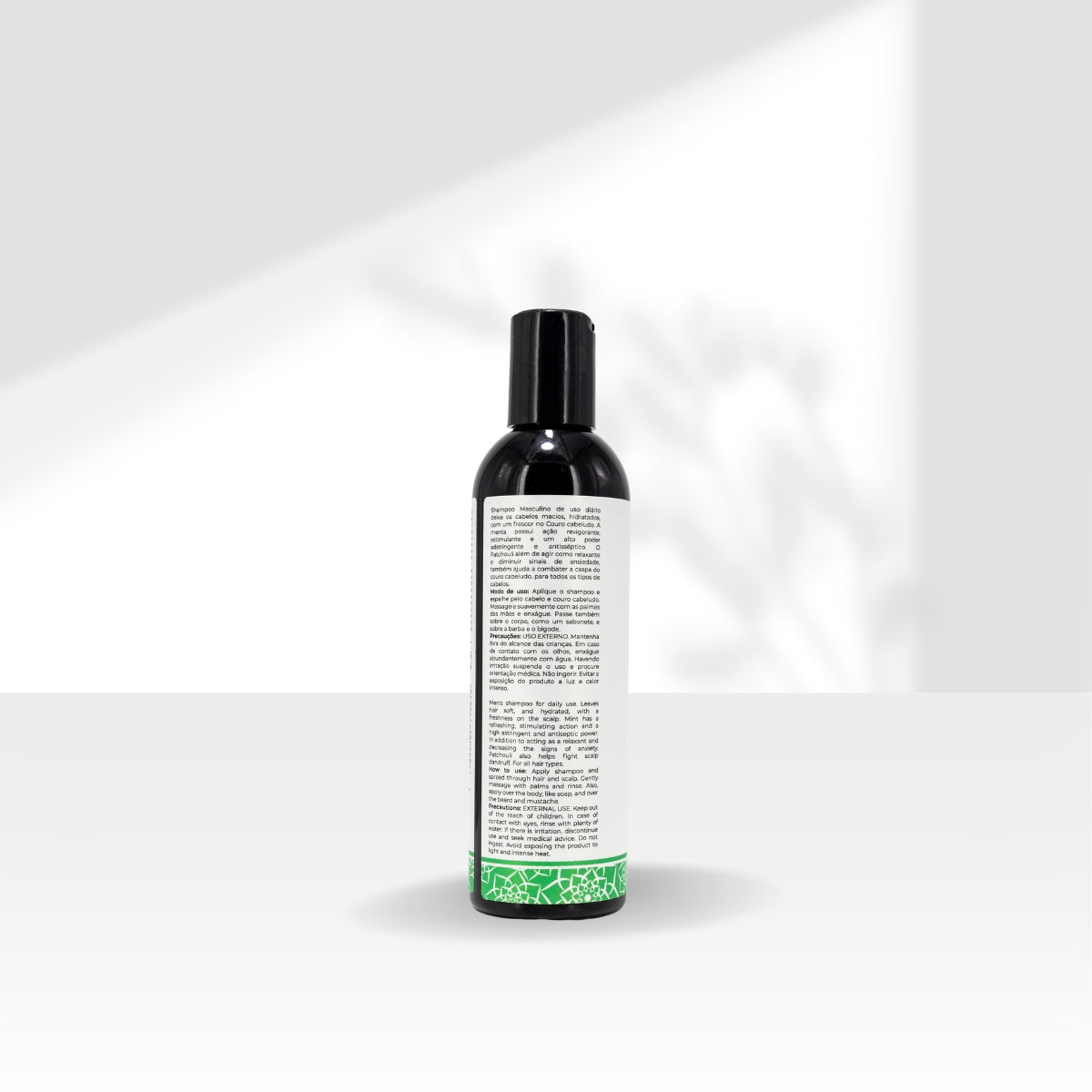 Shampoo Soul Men Menta Menta Patchouli Uso Diário 250 ml