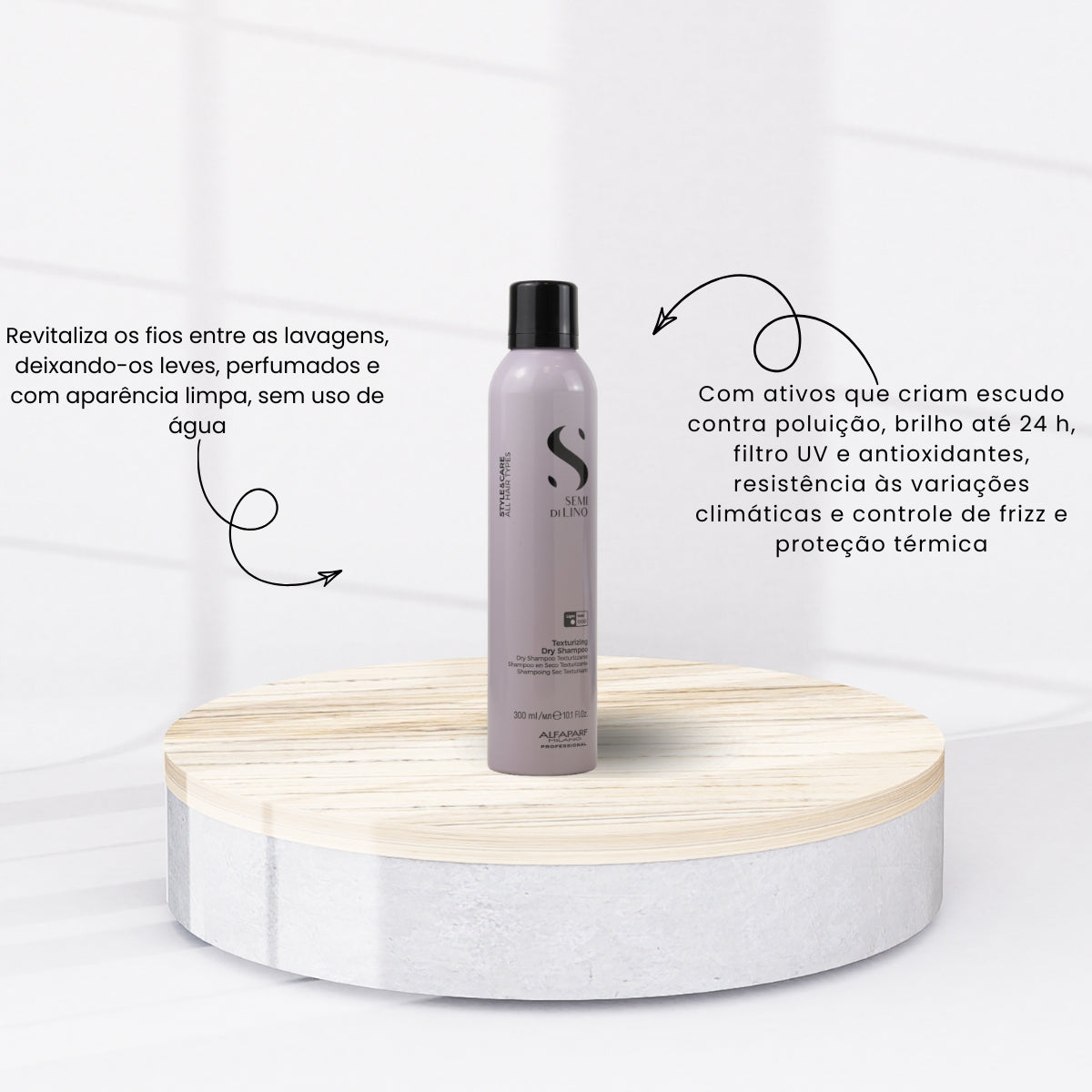 Shampoo Alfaparf Semi Di Lino Style&Care Shampoo a Seco 300 ml