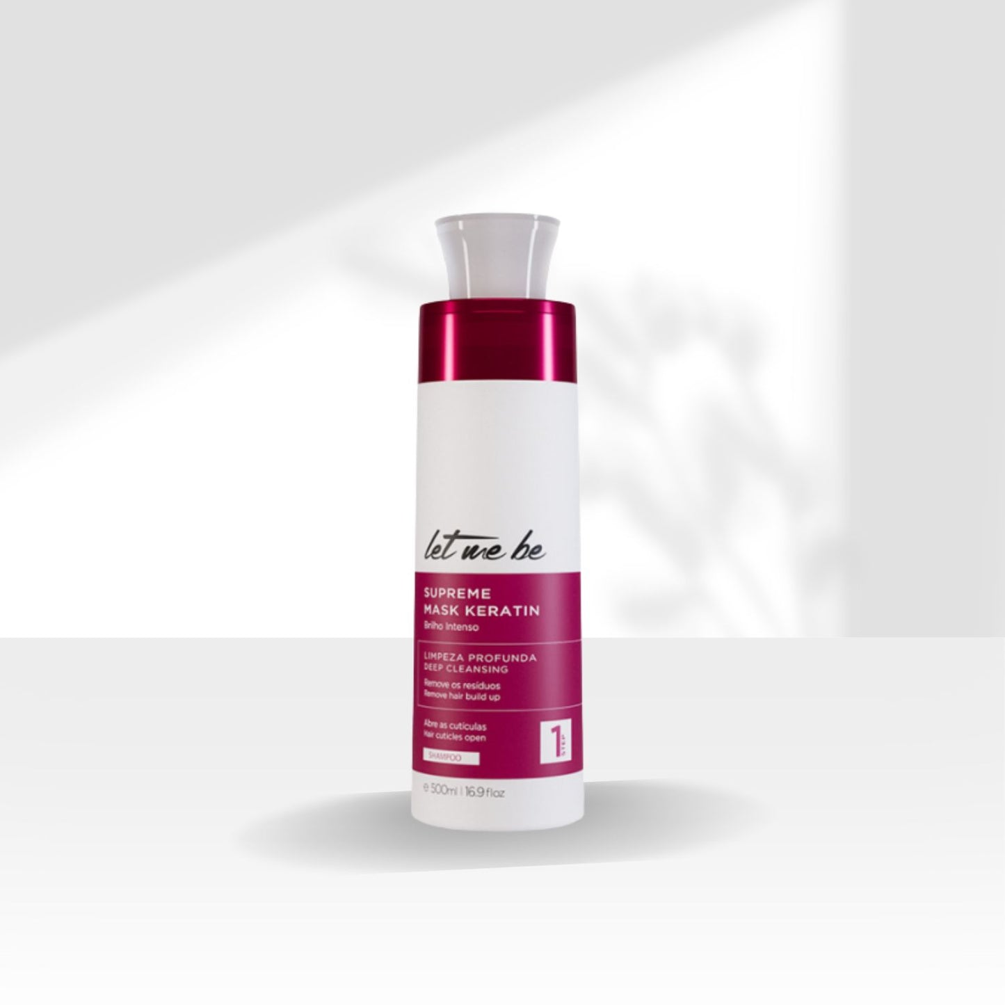 Shampoo Let Me Be Supreme Mask Keratin Alinhamento 500 ml