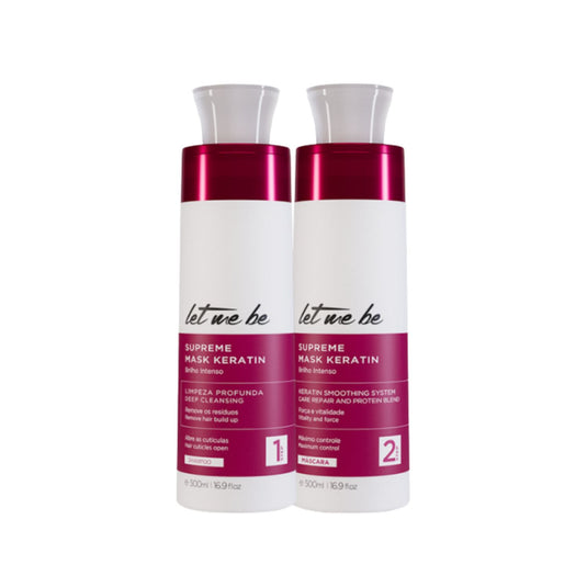 Kit Let Me Be Supreme Mask Keratin Alinhamento capilar 500 ml