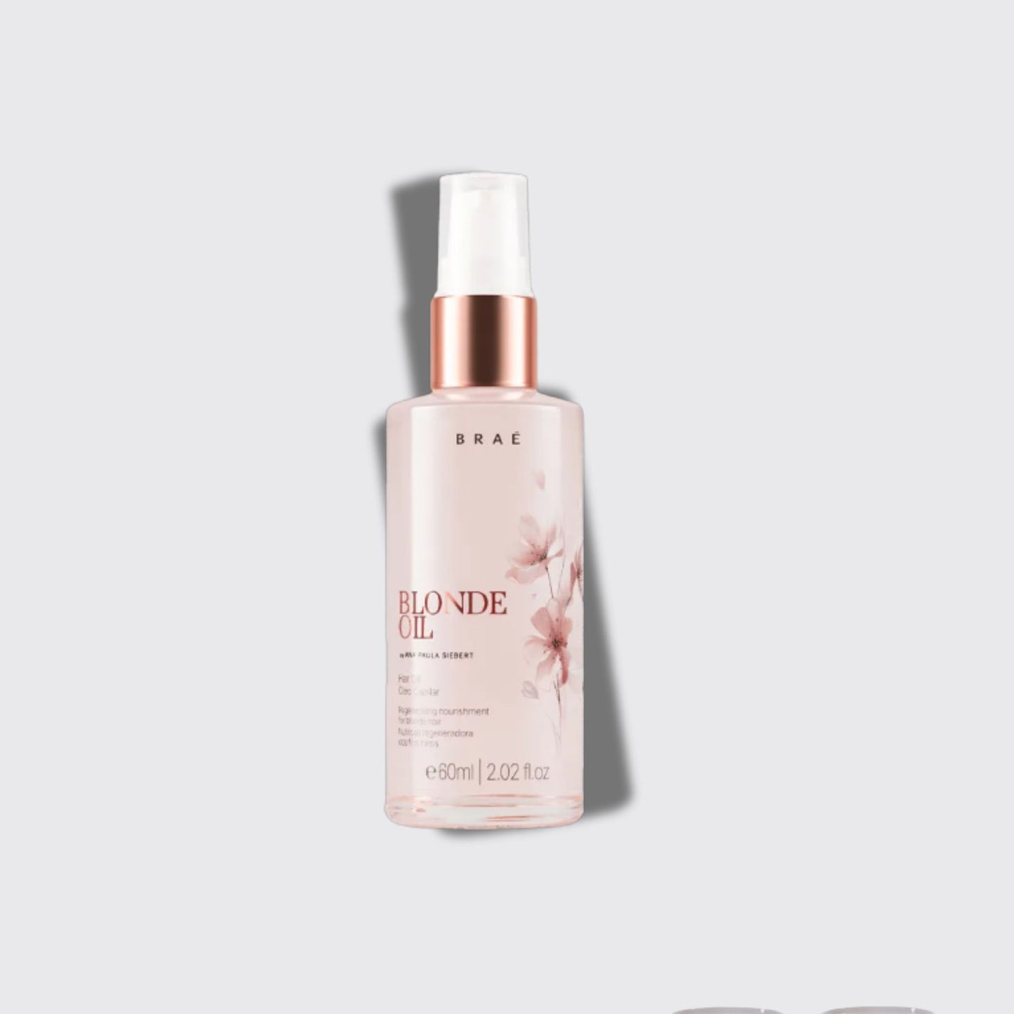 Oleo Braé Blonde Oil Nutrição Fios Loiros 60 ml