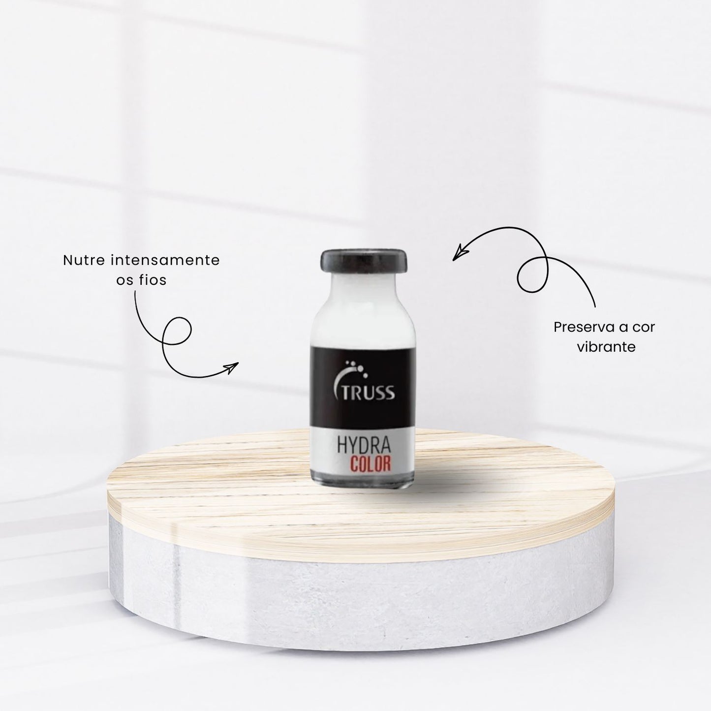 Kit Truss Hydra Color Protecyion Coloridos 3 Ampolas 17 ml