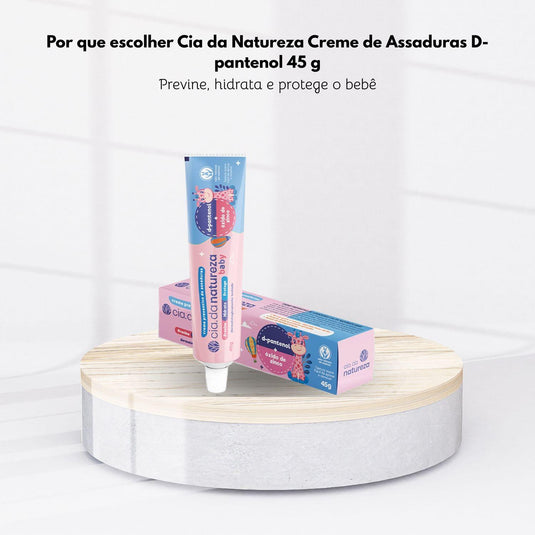 Cia da Natureza Creme de Assaduras D-pantenol 45 g