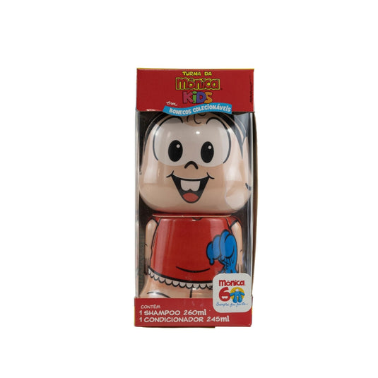 Kit Cia da Natureza Monica Boneco Colecionável Shampoo e Condicionador