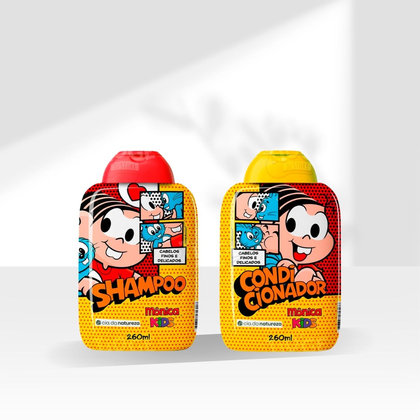 Kit Cia da Natureza Monica Shampoo Condicionador 260 ml