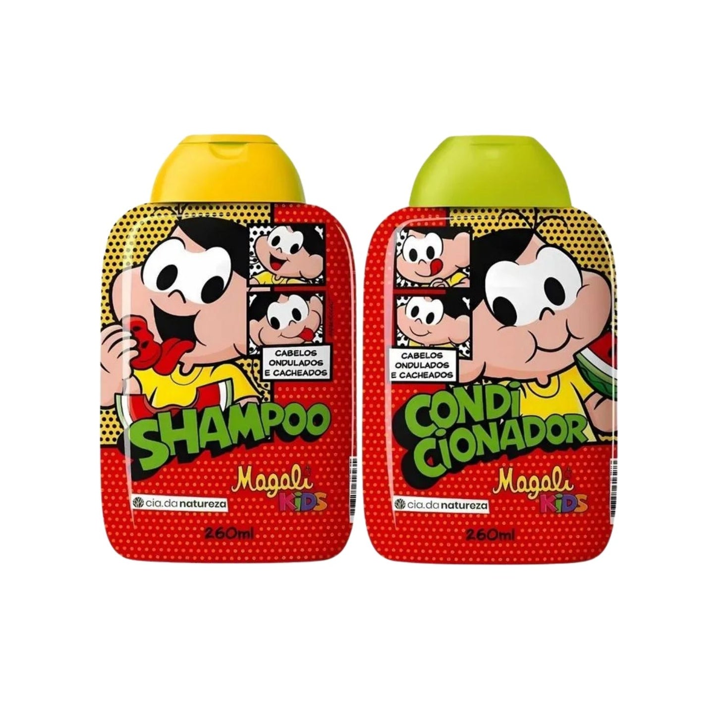 Kit Cia da Natureza Magali Shampoo Condicionador 260 ml