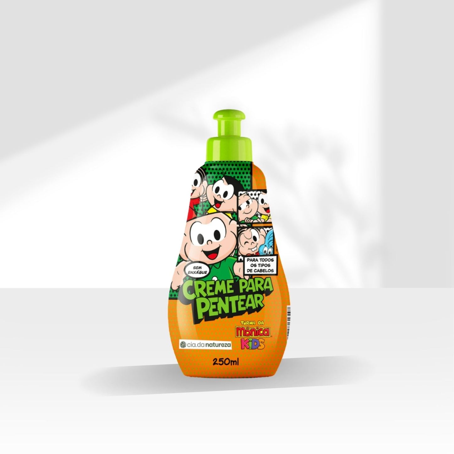 Creme de Pentear Cia da Natureza Turma da Monica Todos os Tipos de Cabelos 250 ml