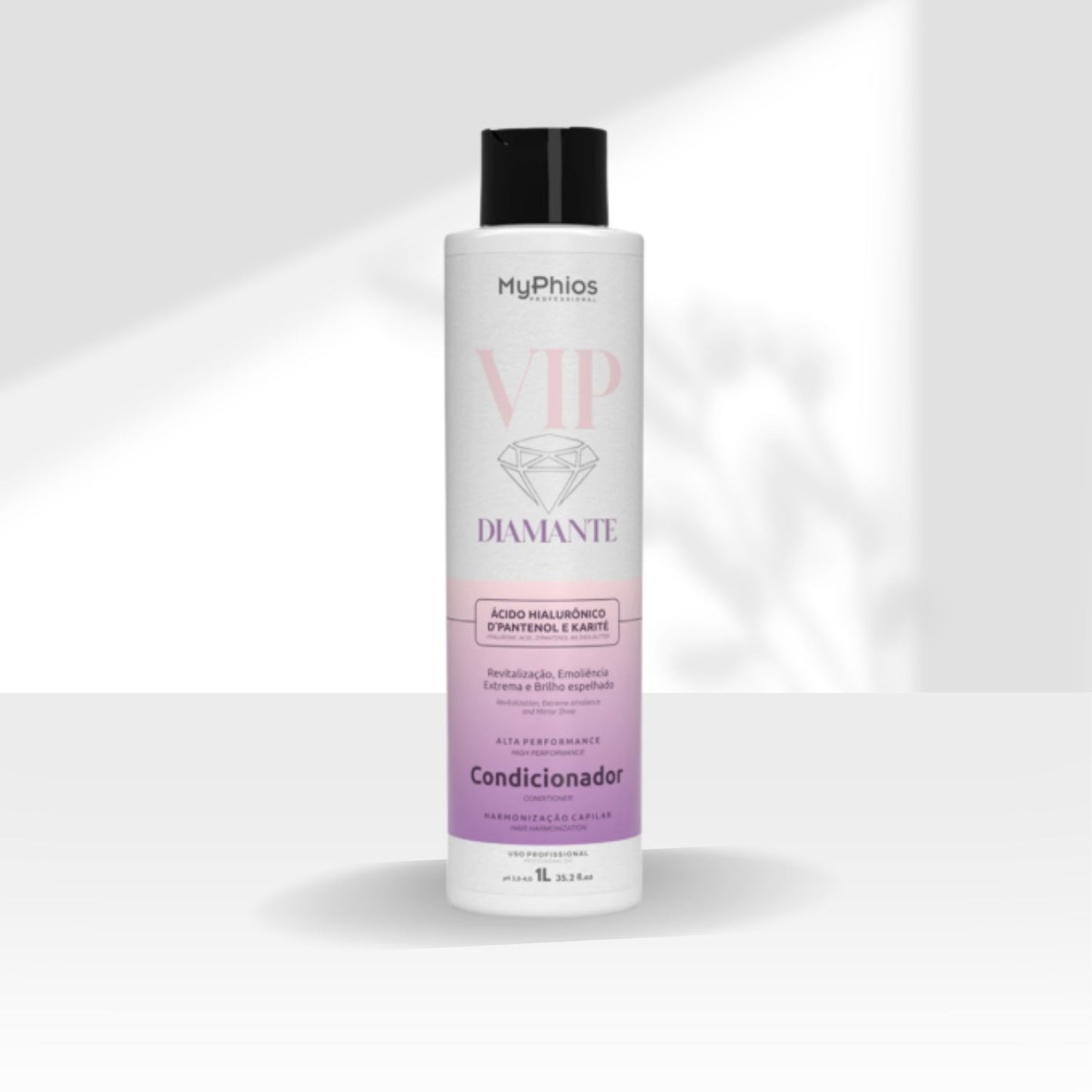 Condicionador MyPhios VIP Diamante Hidratação Brilho Intenso 1 Litro